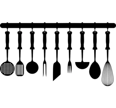 Vinilo decorativo elementos cocina - TenVinilo
