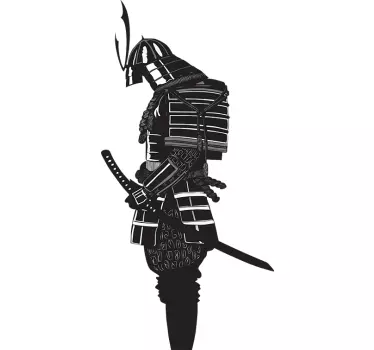 Vinilo decorativo Guerrero Samurai - TenVinilo