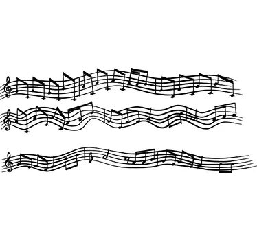 Vinilo decorativo partitura Imagine - TenVinilo