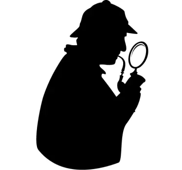 Vinilo decorativo Sherlock Holmes - TenVinilo