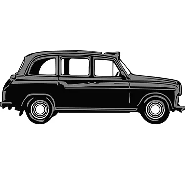 Vinilo decorativo Taxi Londinense - TenVinilo