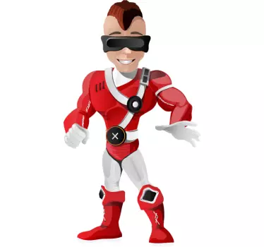 Vinilo figura de personaje heroico - TenVinilo