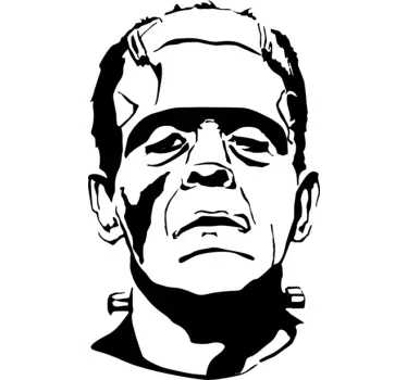 Vinilo Halloween Frankenstein - TenVinilo
