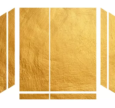 Vinilo textura oro para PS4 - TenVinilo