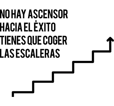 Vinilo frase motivadora sobre éxito - TenVinilo