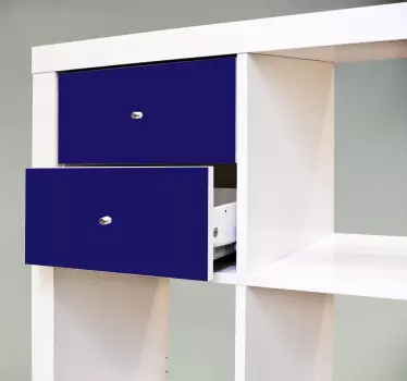 Vinilo decorativo cajones kallax - TenVinilo