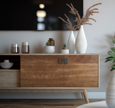 Vinilo para mueble textura madera marrón - TenVinilo