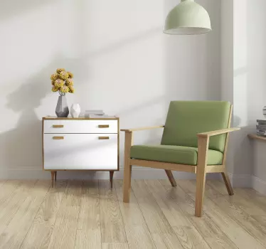 Vinilo para mueble color blanco - TenVinilo