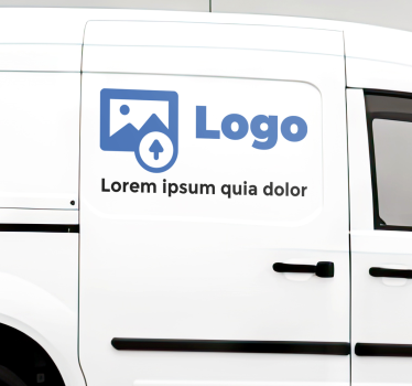 Calca para auto texto y logotipo personalizados - TenVinilo