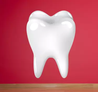 Adhesivo decorativo muela dentista - TenVinilo
