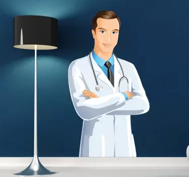 Adhesivo médico detalle - TenVinilo