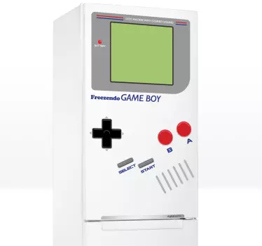 Vinilo gamer para nevera game boy - TenVinilo