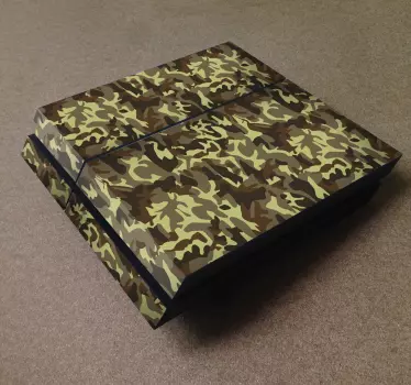 Adhesivo para PS4 camuflaje guerra - TenVinilo