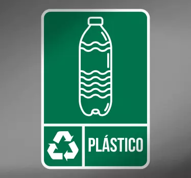 Adhesivos reciclaje plástico - TenVinilo