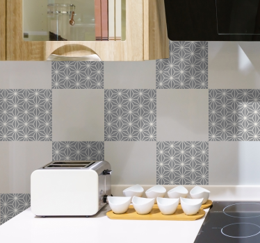 Azulejos vinílicos grises Pantone 2021 - TenVinilo