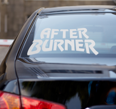 Calca para auto after burner - TenVinilo
