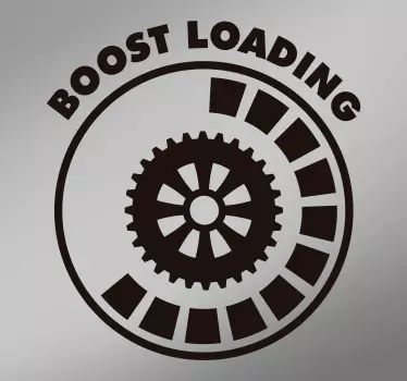 Calca para auto diseño de carga acelerada - TenVinilo