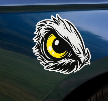 Calca para auto diseño ojo de Águila - TenVinilo
