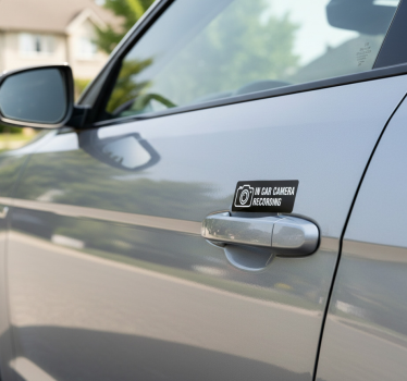 Calca para auto grabación de cámara dentro del coche - TenVinilo