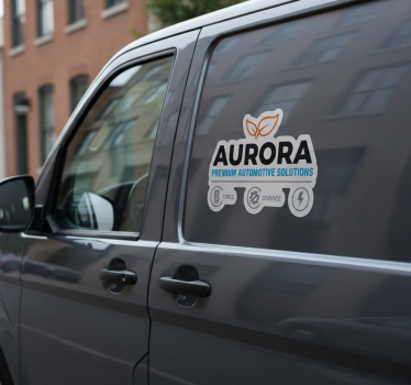 Calca para auto logotipos empresariales personalizados - TenVinilo