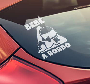 Calca para auto motera a bordo - TenVinilo