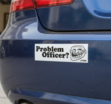 Calca para auto oficial de problemas - TenVinilo
