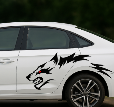 Calca para auto lado de lobo feroz - TenVinilo