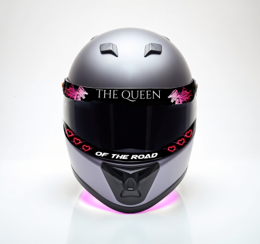 Calca para bicicleta la visera de la reina - TenVinilo