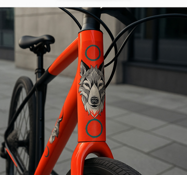 Calca para bicicleta pack de lobos alfa - TenVinilo