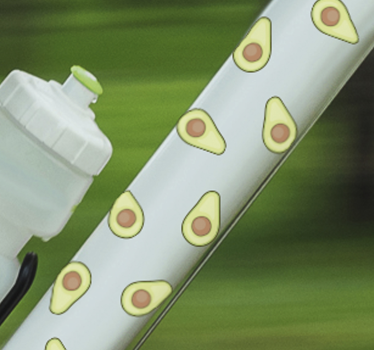 Calca para bicicleta patrones de aguacate - TenVinilo