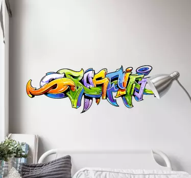 Kit de pegatinas Graffiti multicolor - TenVinilo