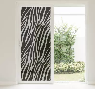 Vinilo cocina print animal cebra - TenVinilo