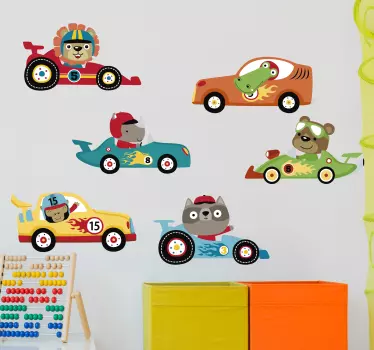Vinilo coche Autos pequeños - TenVinilo