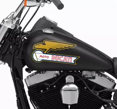 Pegatina moto Ducati - TenVinilo