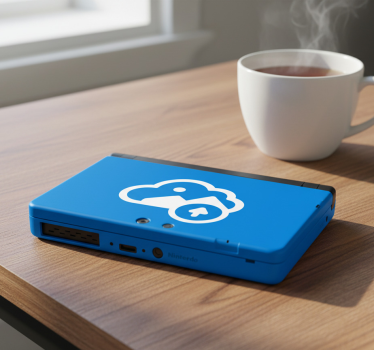 Pegatina nintendo 2ds personalizada - TenVinilo