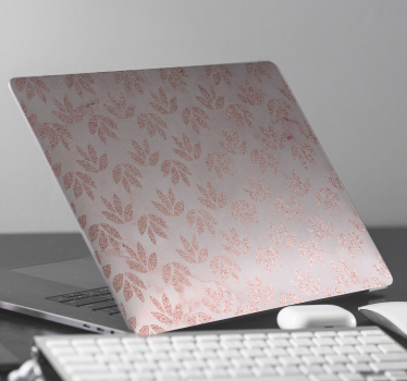 Pegatina para portátiles Oro rosa - TenVinilo