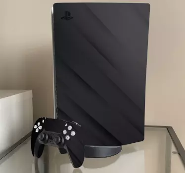 Skin ps4 accesorio de juego negro - TenVinilo