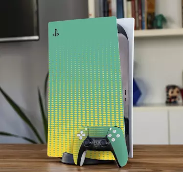 Skin ps4 diseño colorido para consolas - TenVinilo