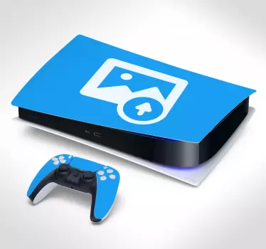 Skin PS5 personalizada con foto - TenVinilo