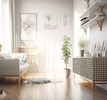 Vinilo adhesivo para mueble Canela marrón claro - TenVinilo