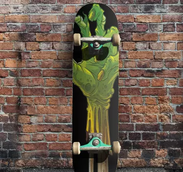 Vinilo adhesivo para skate de monstruo - TenVinilo