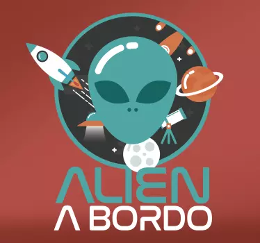 Vinilo alien a bordo - TenVinilo