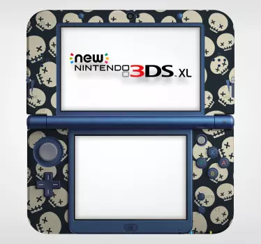 Vinilo ornamental calaveras nintendo - TenVinilo