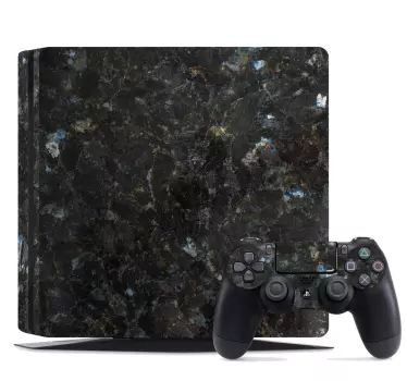 Vinilo adhesivo marmol oscuro ps4 - TenVinilo