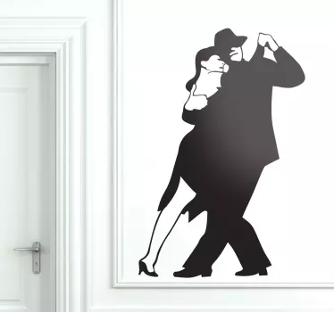 Vinilo decorativo baile tango - TenVinilo