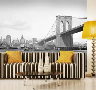 Vinilo decorativo Brooklyn Bridge - TenVinilo