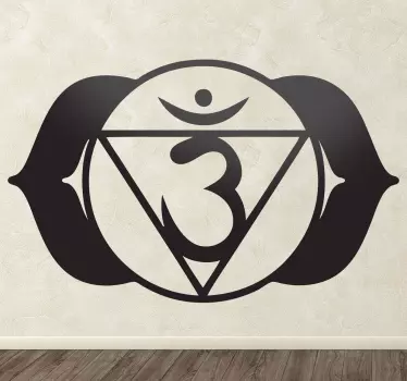 Vinilo decorativo chakra ajna - TenVinilo