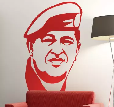Vinilo decorativo Chávez - TenVinilo