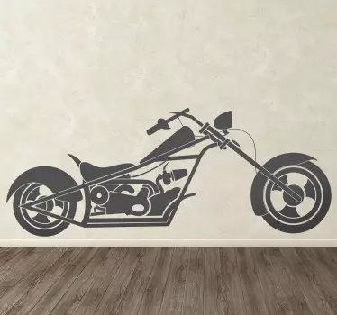 Vinilo decorativo chopper - TenVinilo