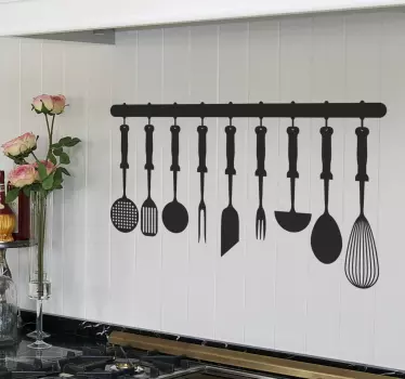 Vinilo decorativo elementos cocina - TenVinilo